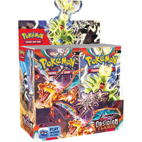 Obsidian Flames booster box - All the best items from pokemon - Just $109.99! Shop now at Vivid Imagination Cards and Collectibles