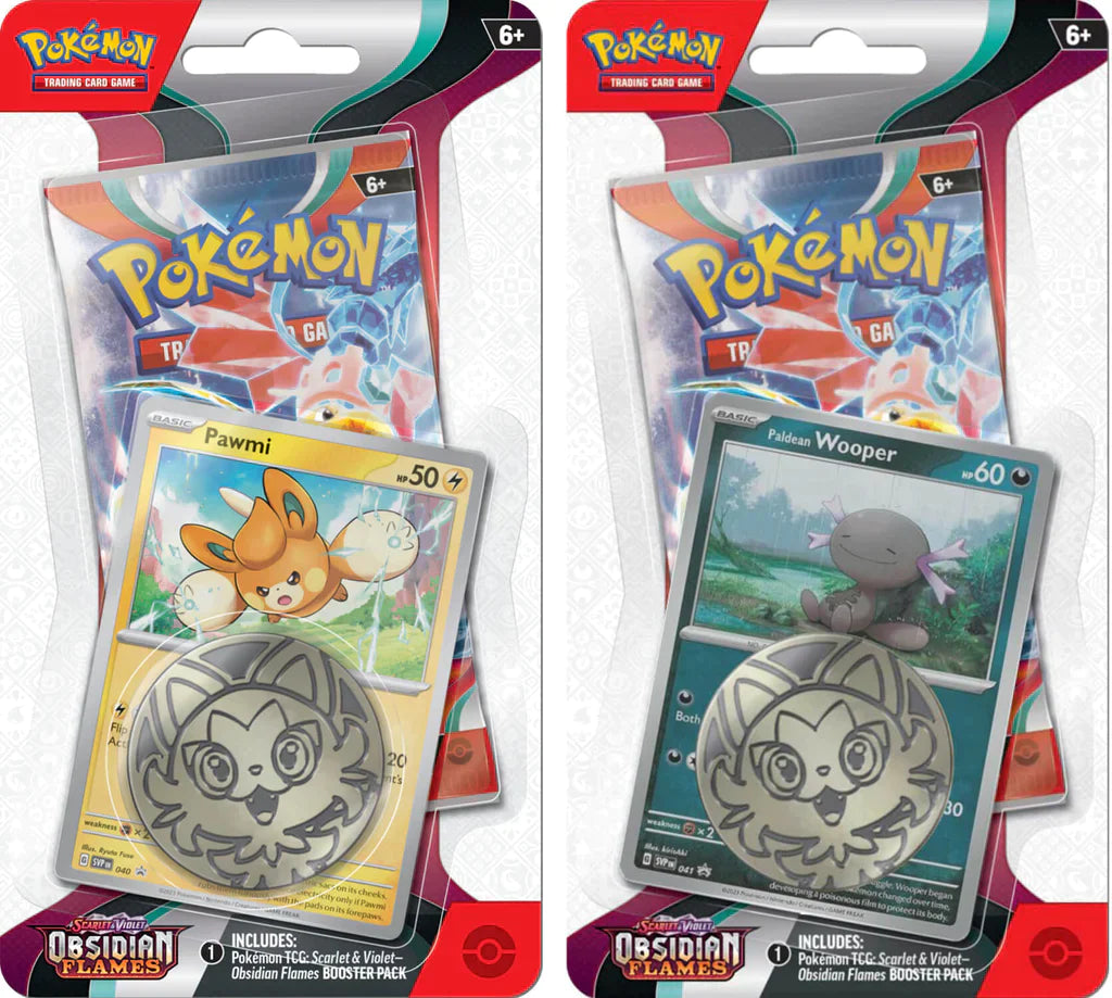 Obsidian Flames Checlane blister - All the best items from pokemon - Just $4.49! Shop now at Vivid Imagination Cards and Collectibles