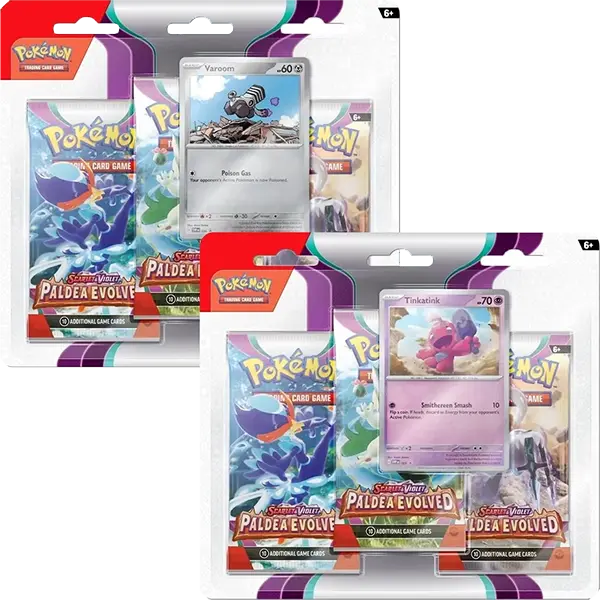 Paldea Evolved 3 Pack Blister - All the best items from pokemon - Just $11.49! Shop now at Vivid Imagination Cards and Collectibles