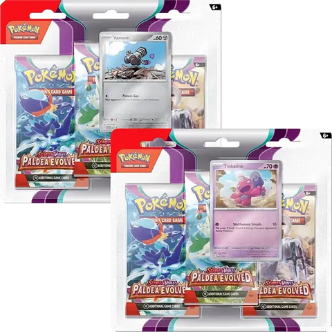 Paldea Evolved 3 Pack Blister - All the best items from pokemon - Just $11.49! Shop now at Vivid Imagination Cards and Collectibles