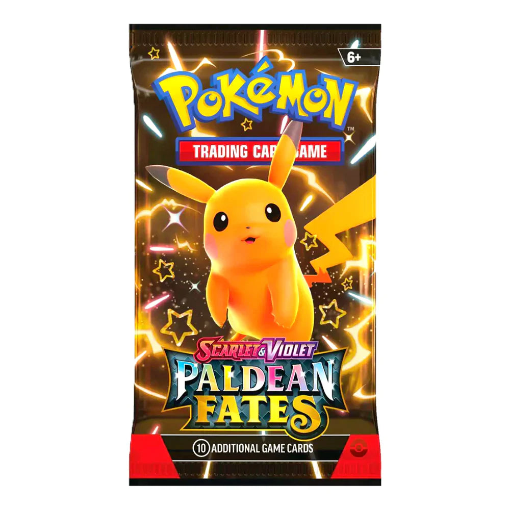 Paldean Fates booster pack - All the best items from pokemon - Just $4.49! Shop now at Vivid Imagination Cards and Collectibles