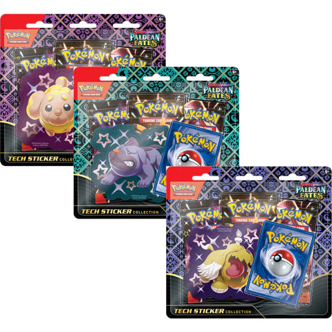 Paldean Fates Tech Sticker Collection - All the best items from pokemon - Just $14.99! Shop now at Vivid Imagination Cards and Collectibles