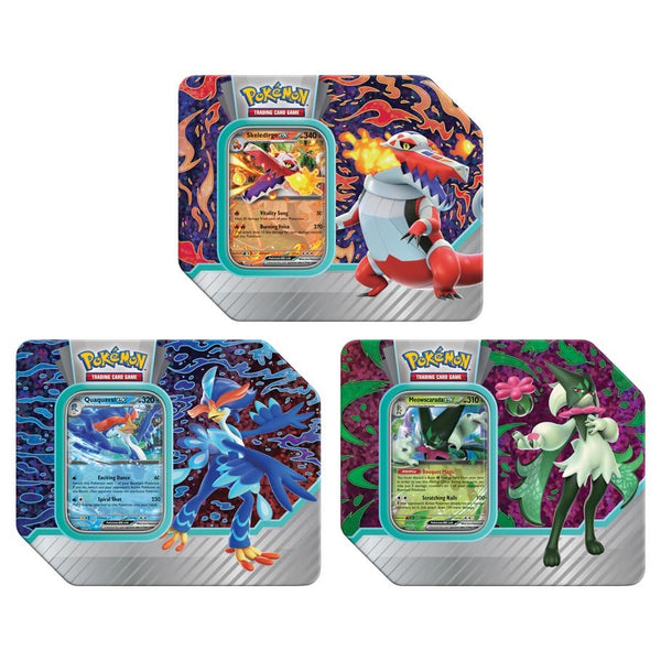 Paldea Partners Tin - All the best items from pokemon - Just $17.49! Shop now at Vivid Imagination Cards and Collectibles