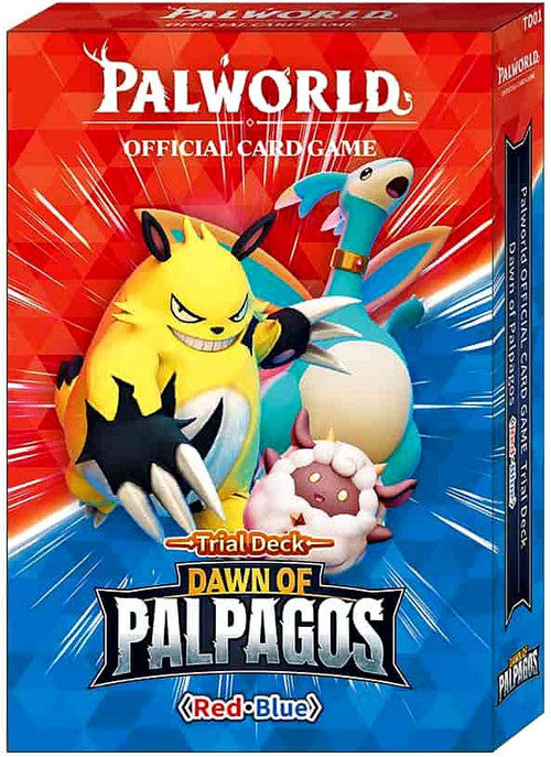 Palworld TCG: Dawn of Palpagos Trial Deck Red & Blue