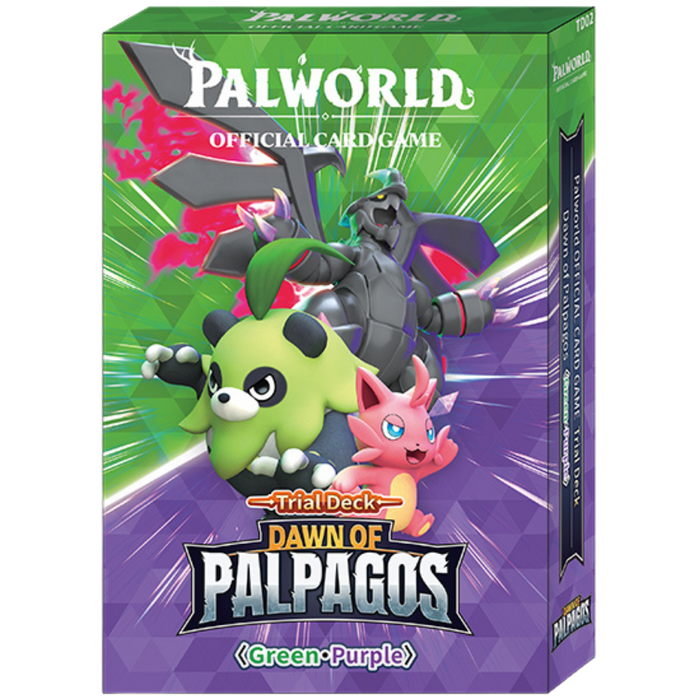 Palworld TCG: Dawn of Palpagos Trial Deck Green & Purple