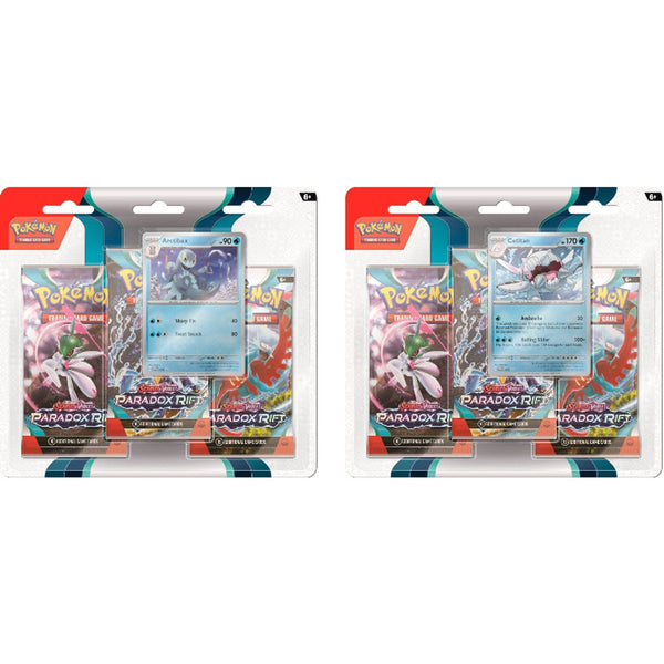 Paradox Rift 3 pack blister - All the best items from pokemon - Just $11.49! Shop now at Vivid Imagination Cards and Collectibles
