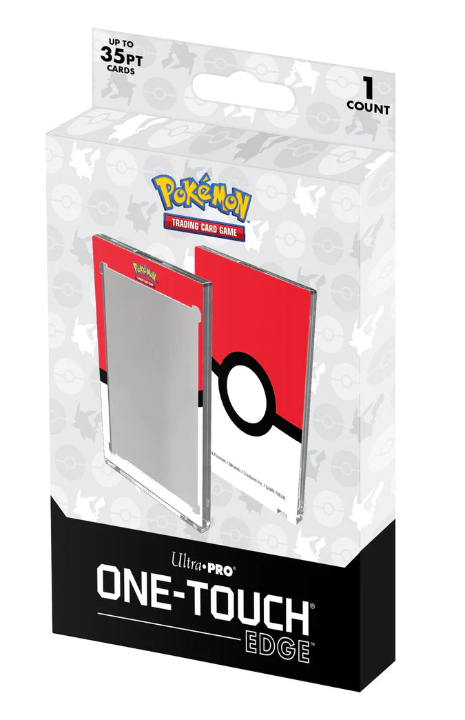 35pt ONE-TOUCH Edge - Poké Ball Printed Magnetic Card Holder for Pokémon - All the best items from ULTRA PRO INTERNATIONAL, LLC - Just $4.99! Shop now at Vivid Imagination Cards and Collectibles