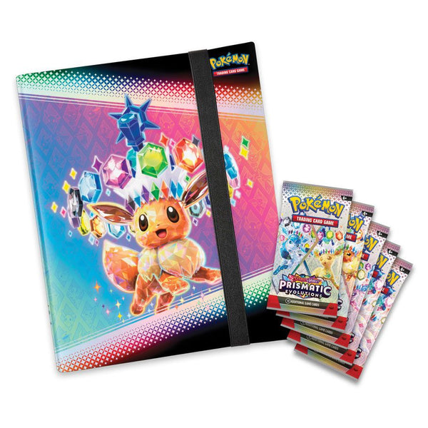 Prismatic Evolutions Binder Collection (Pre-Order Ships 1/17/25) - All the best items from pokemon - Just $49.99! Shop now at Vivid Imagination Cards and Collectibles