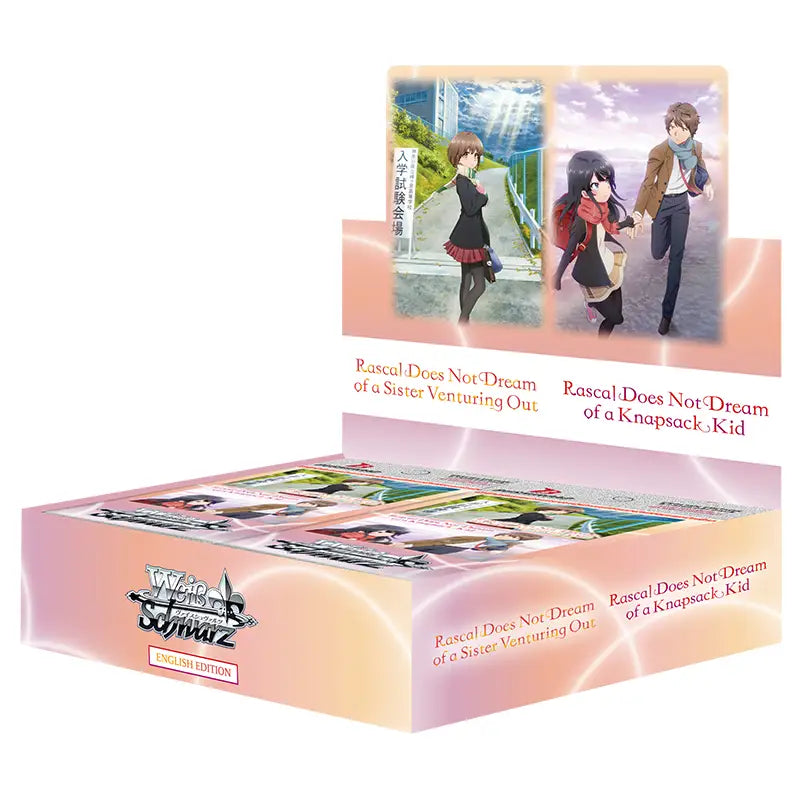 Rascal Does Not Dream Series Booster Box - All the best items from Weiss Schwarz - Just $49.99! Shop now at Vivid Imagination Cards and Collectibles
