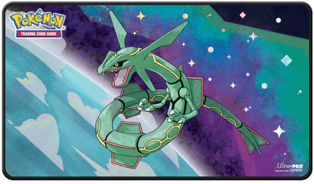 Rayquaza Legendary Foil Playmat - All the best items from ULTRA PRO INTERNATIONAL, LLC - Just $44.99! Shop now at Vivid Imagination Cards and Collectibles