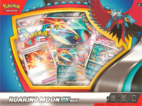 Roaring Moon or Iron Valiant ex Box - All the best items from pokemon - Just $15.99! Shop now at Vivid Imagination Cards and Collectibles