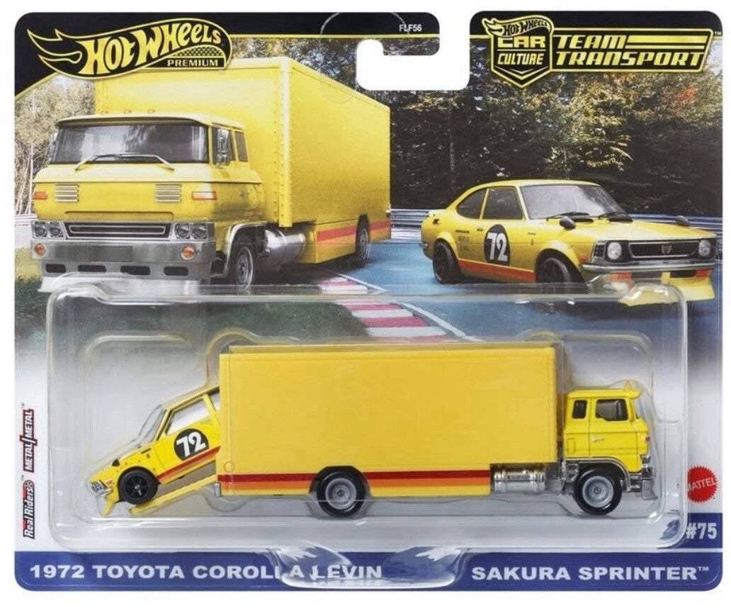 Hot Wheels: 1972 Toyota Corolla Levin & Sakura Sprinter