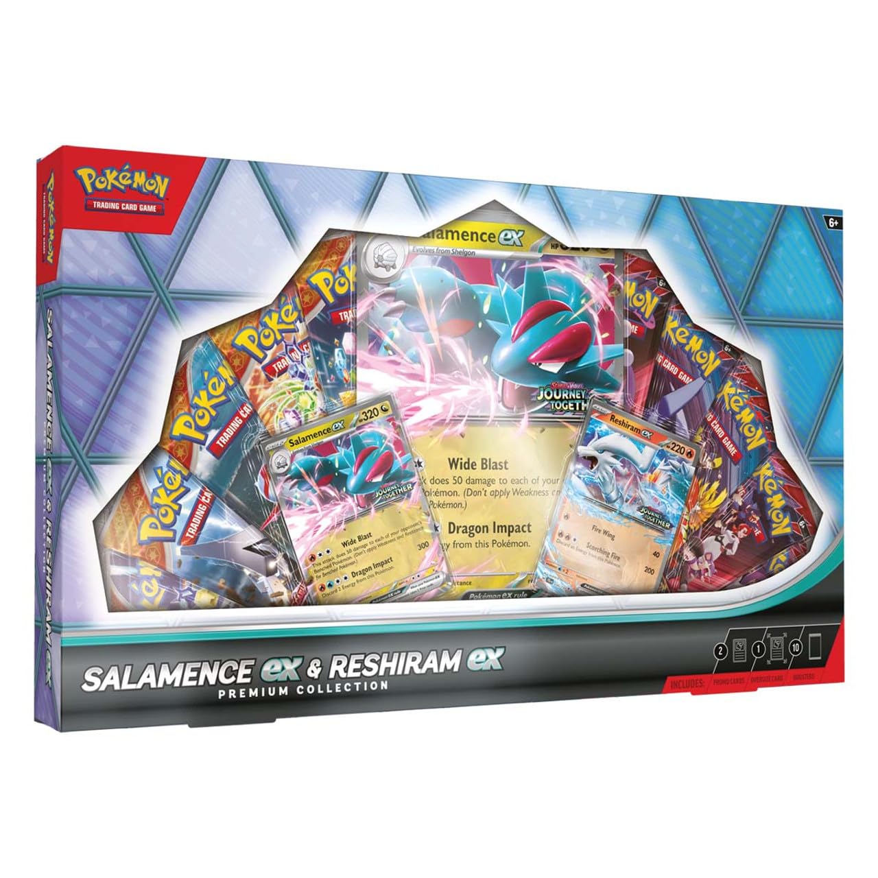 Salamence ex & Reshiram ex Premium Collection (Limit 1)