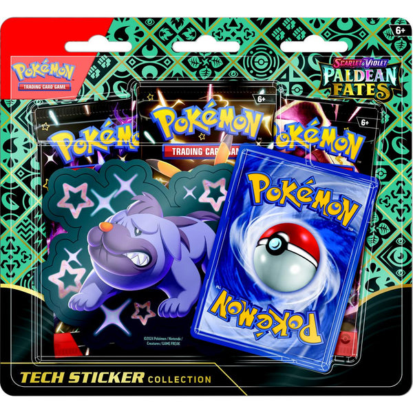 Paldean Fates Tech Sticker Collection - All the best items from pokemon - Just $14.99! Shop now at Vivid Imagination Cards and Collectibles
