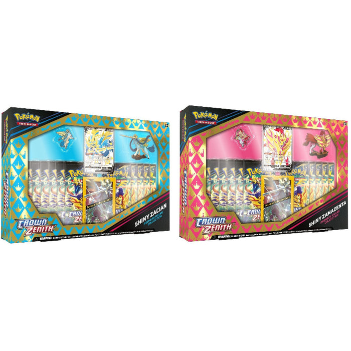 Shiny Zacian/Shiny Zamazenta Premium Figure Collection - All the best items from pokemon - Just $45.99! Shop now at Vivid Imagination Cards and Collectibles