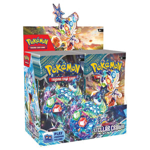 Stellar Crown Booster Box - All the best items from pokemon - Just $105.99! Shop now at Vivid Imagination Cards and Collectibles