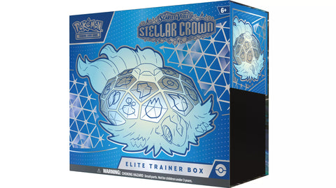 Stellar Crown Elite Trainer Box - All the best items from pokemon - Just $34.99! Shop now at Vivid Imagination Cards and Collectibles