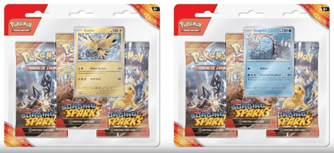 Surging Sparks Three Pack Blister - All the best items from pokemon - Just $11.99! Shop now at Vivid Imagination Cards and Collectibles