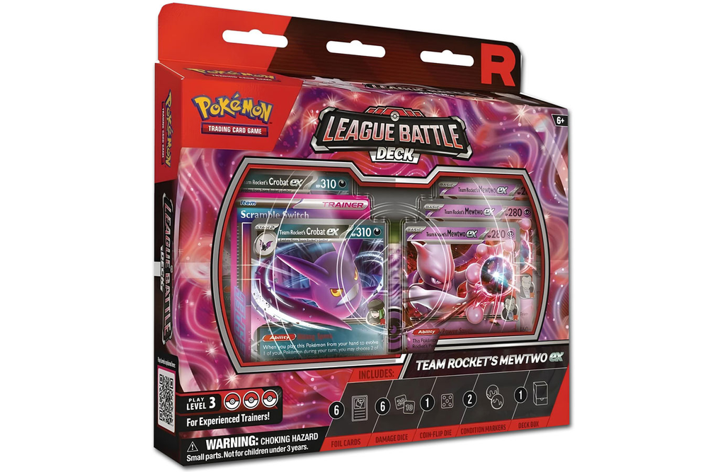 Team Rocket's Mewtwo ex League Battle Deck