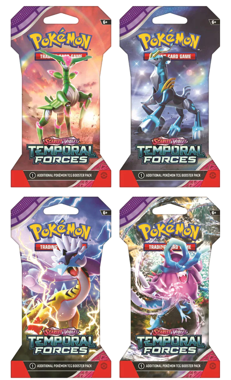 Temporal Forces Sleeved Booster Pack - All the best items from pokemon - Just $3.49! Shop now at Vivid Imagination Cards and Collectibles