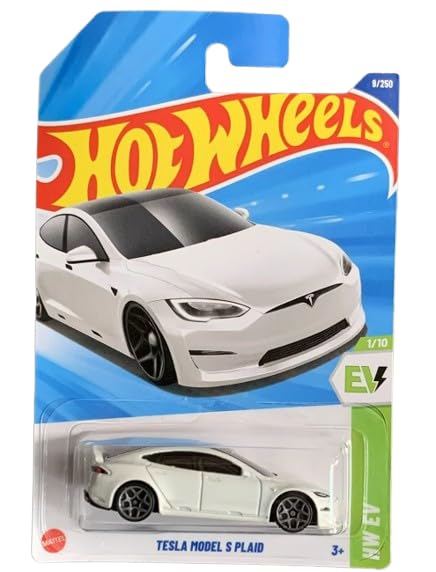 Hot Wheels: Tesla Model S Plaid - All the best items from mattel - Just $1.99! Shop now at Vivid Imagination Cards and Collectibles