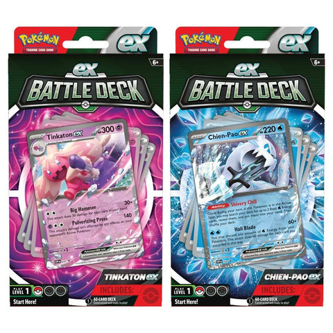 Chien-Pao / Tinkaton EX Battle Decks - All the best items from pokemon - Just $7.99! Shop now at Vivid Imagination Cards and Collectibles