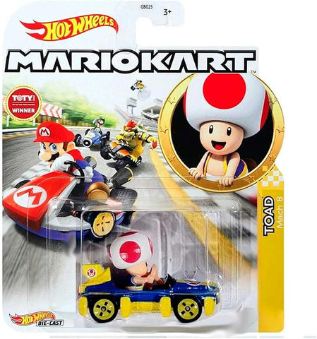 Hot Wheels: MarioKart Toad Mach 8 - All the best items from mattel - Just $8.99! Shop now at Vivid Imagination Cards and Collectibles