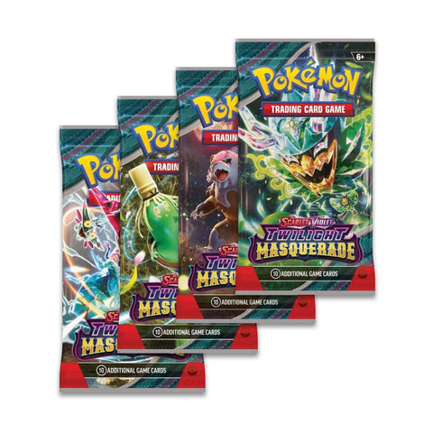 Twilight Masquerade Booster Pack - All the best items from pokemon - Just $3.10! Shop now at Vivid Imagination Cards and Collectibles