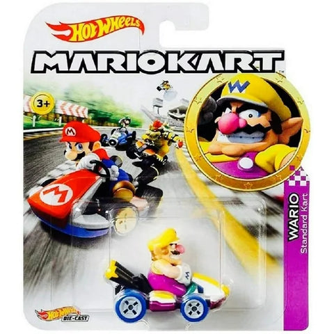 Hot Wheels: Mario Kart Wario Standard Kart - All the best items from mattel - Just $8.99! Shop now at Vivid Imagination Cards and Collectibles
