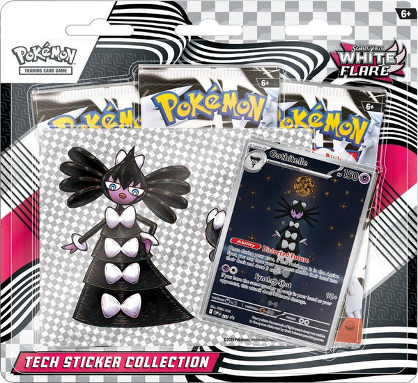 Black Bolt/White Flare Sticker Collection (Limit 1)