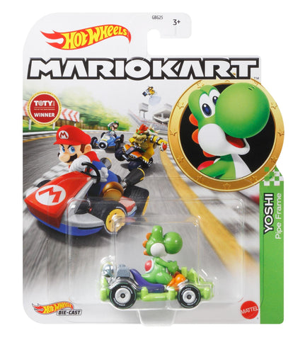 Hot Wheels: Mario Kart Yoshi Pipe Frame - All the best items from mattel - Just $8.99! Shop now at Vivid Imagination Cards and Collectibles