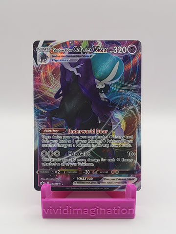 Shadow Rider Calyrex VMAX 75/198 - All the best items from Vivid Imagination Cards and Collectibles - Just $2.99! Shop now at Vivid Imagination Cards and Collectibles