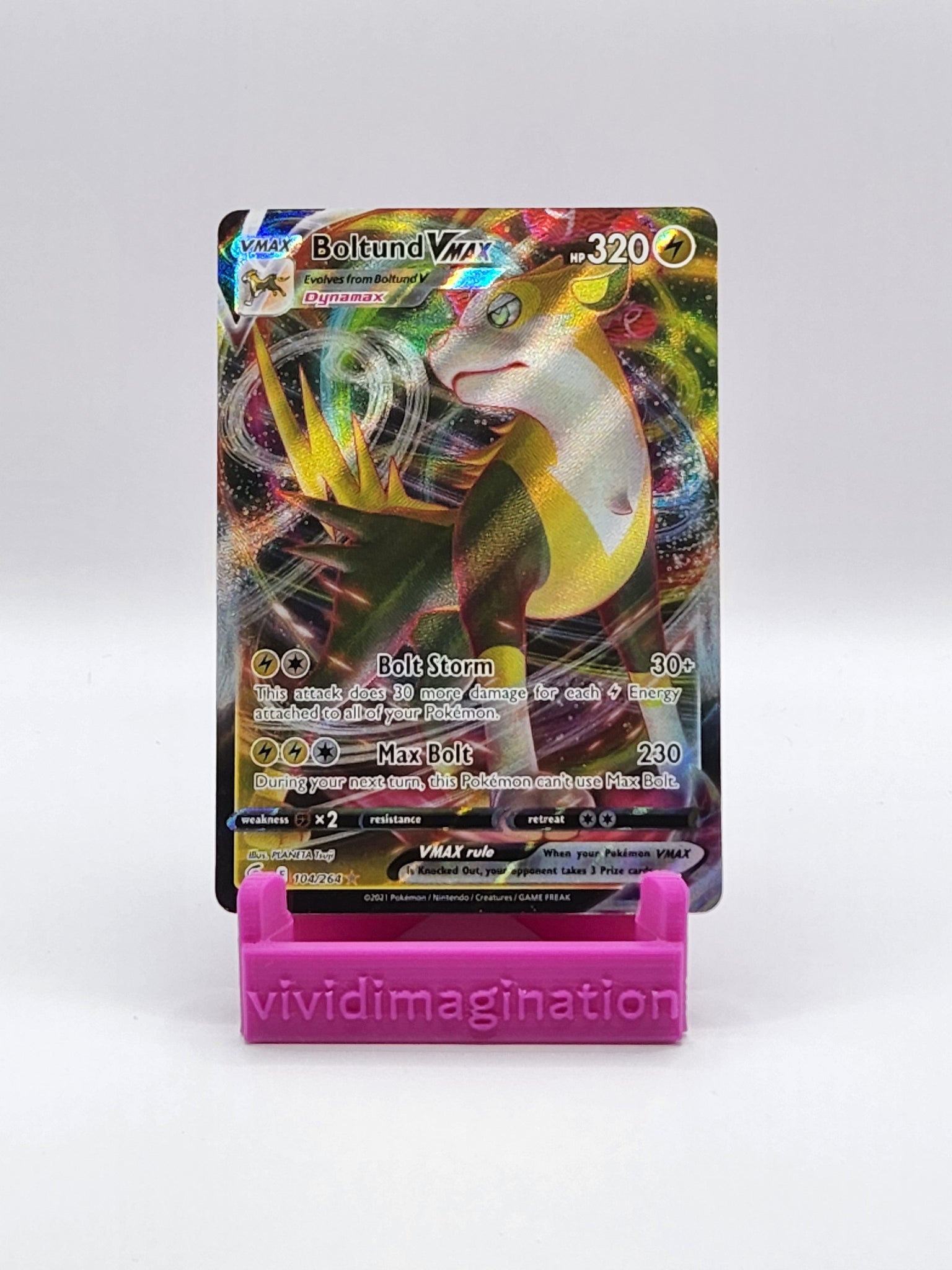 Boltund VMAX 104/264 - All the best items from Vivid Imagination Cards and Collectibles - Just $0.99! Shop now at Vivid Imagination Cards and Collectibles