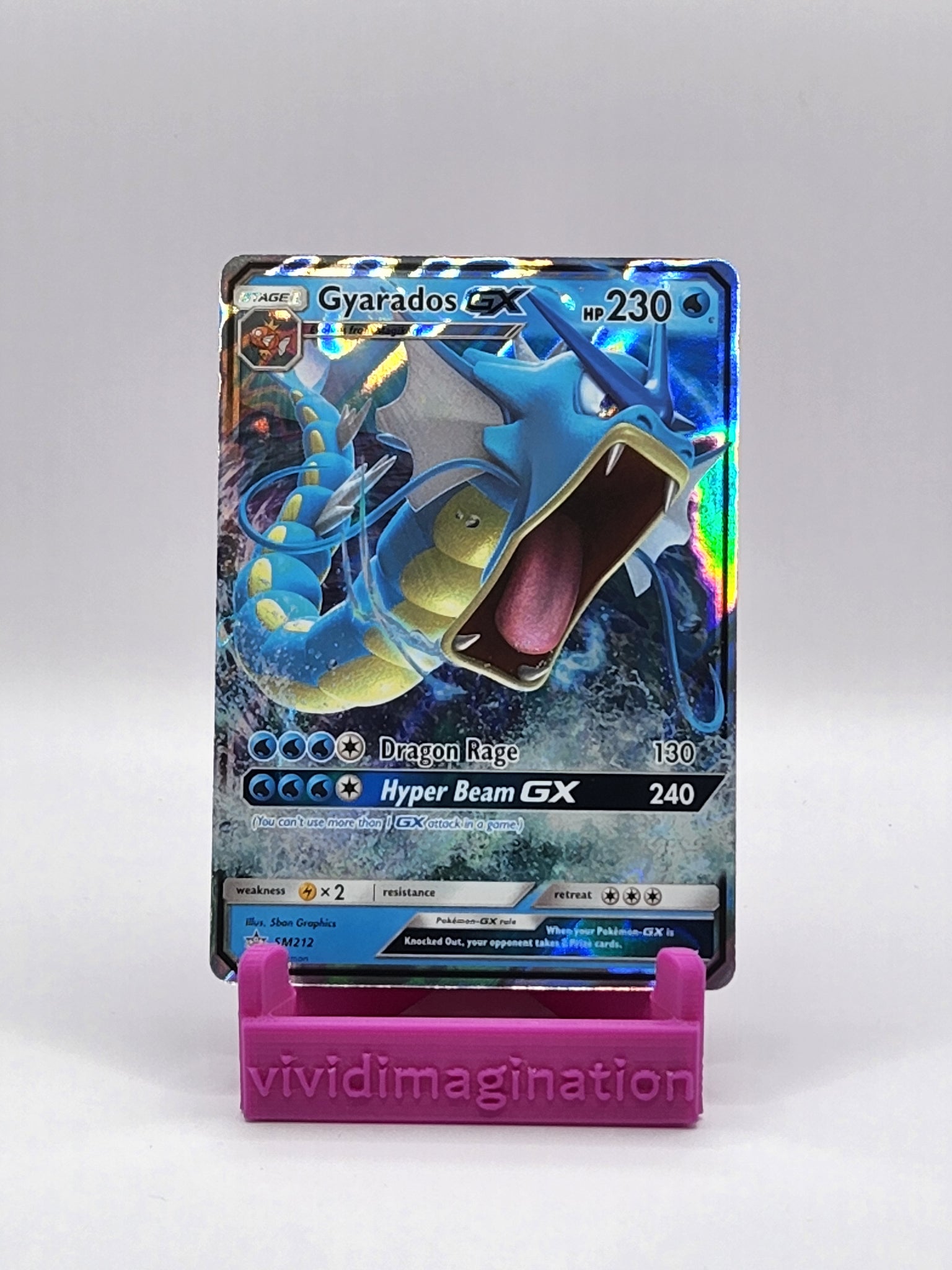 Gyarados GX SM212 - All the best items from Vivid Imagination Cards and Collectibles - Just $0.99! Shop now at Vivid Imagination Cards and Collectibles