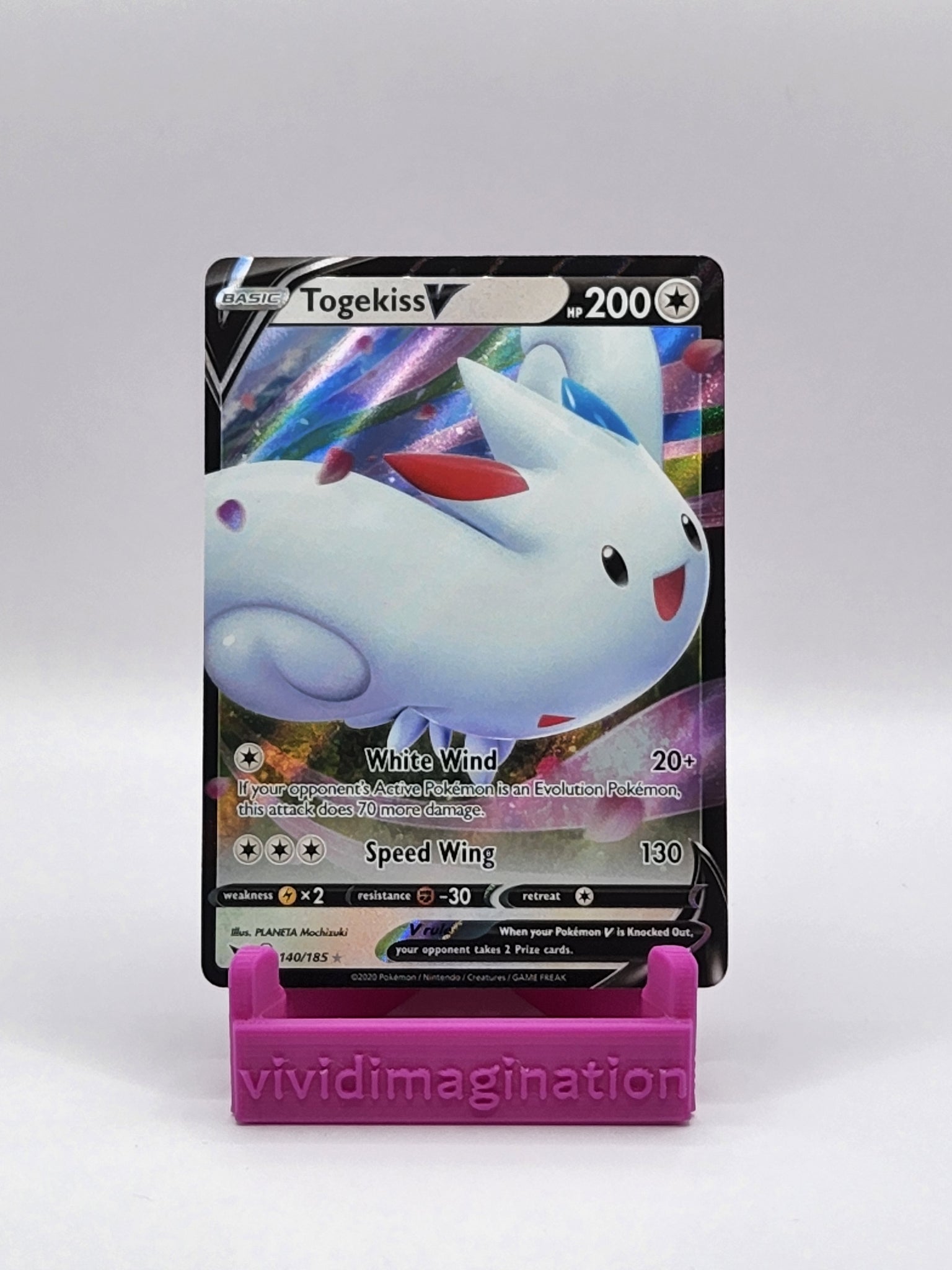Togekiss V 140/185 - All the best items from Vivid Imagination Cards and Collectibles - Just $0.89! Shop now at Vivid Imagination Cards and Collectibles