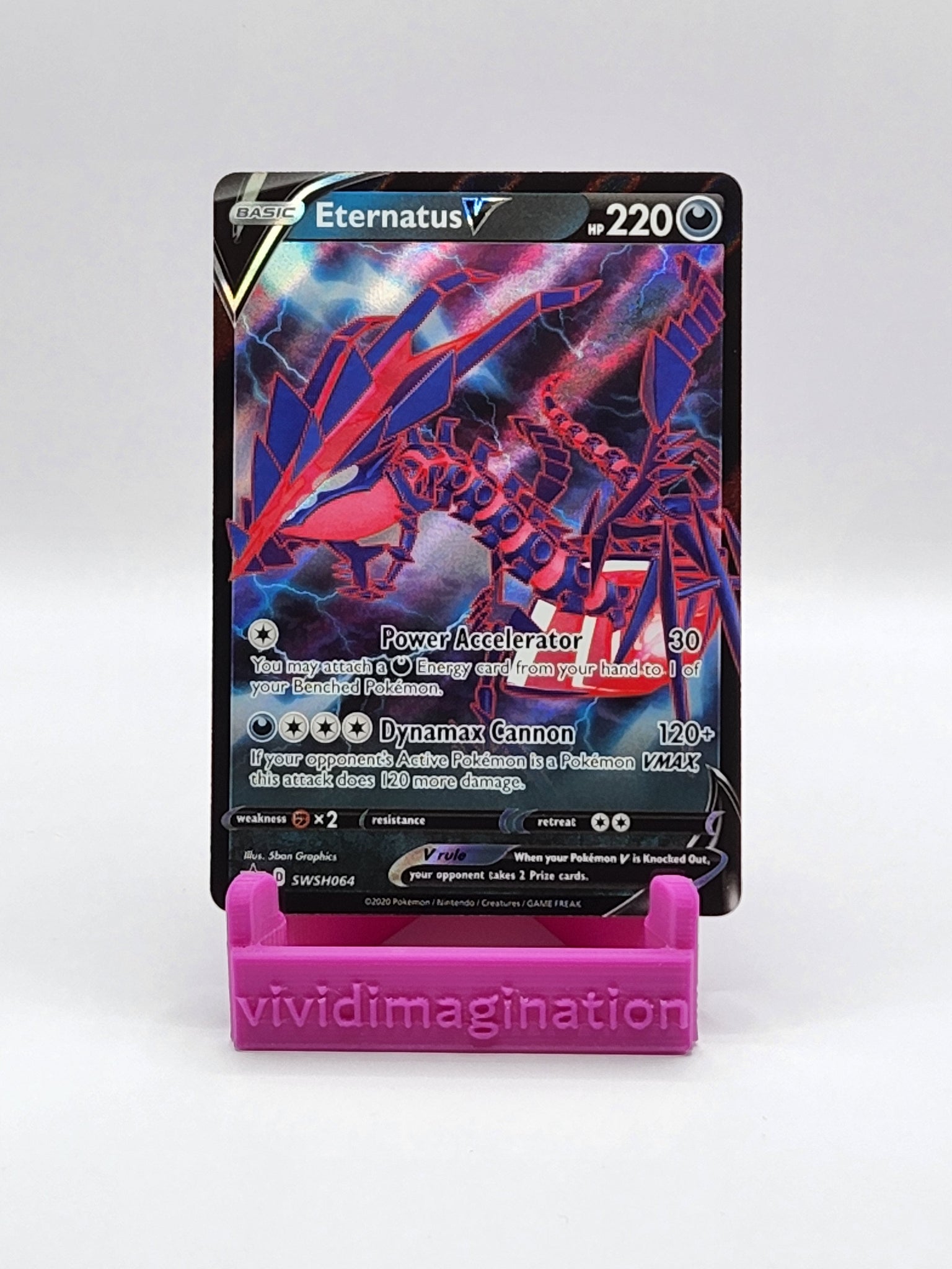 Eternatus V SWSH064 - All the best items from Vivid Imagination Cards and Collectibles - Just $0.99! Shop now at Vivid Imagination Cards and Collectibles