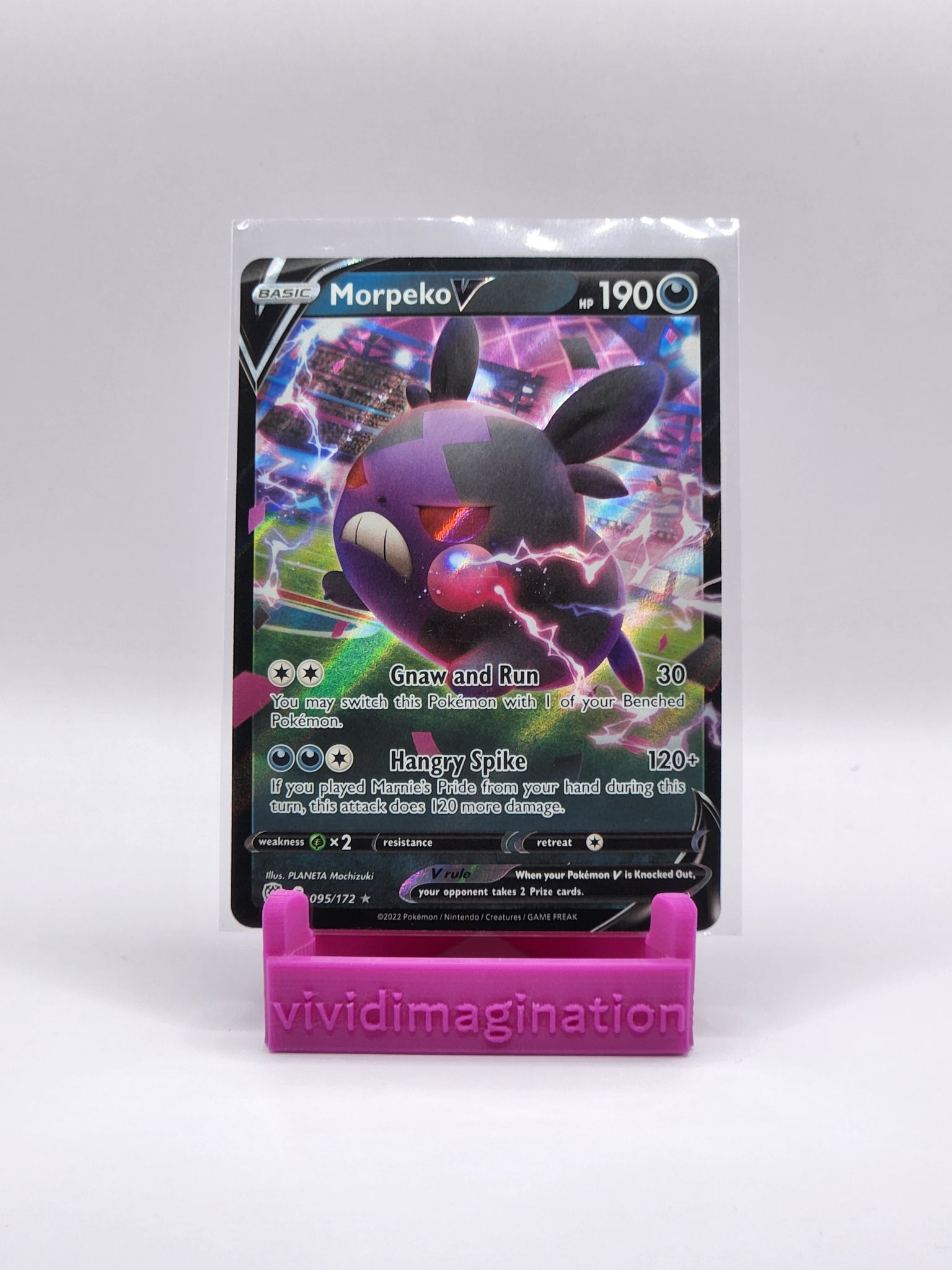 Morpeko V 95/172 - All the best items from Vivid Imagination Cards and Collectibles - Just $0.75! Shop now at Vivid Imagination Cards and Collectibles