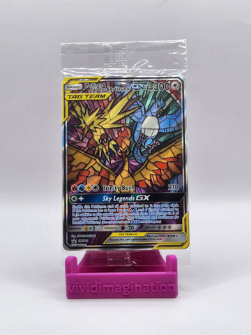 Moltres & Zapdos & Articuno GX SM210 - All the best items from Vivid Imagination Cards and Collectibles - Just $34.99! Shop now at Vivid Imagination Cards and Collectibles