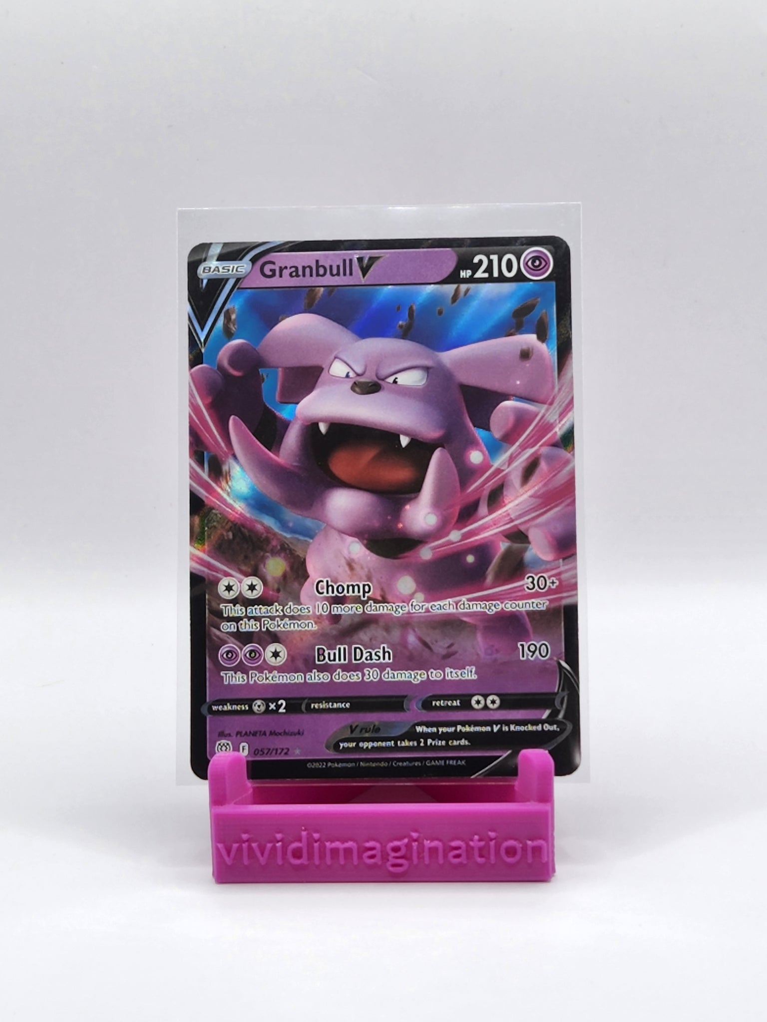 Granbull V 57/172 - All the best items from Vivid Imagination Cards and Collectibles - Just $0.65! Shop now at Vivid Imagination Cards and Collectibles
