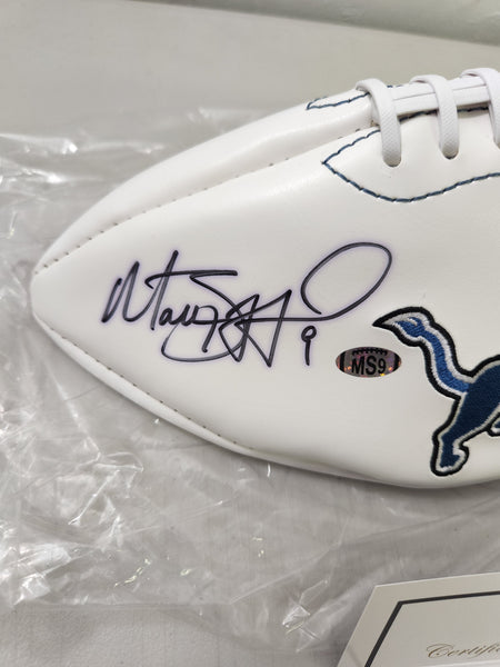 Matthew Stafford Signed Football - All the best items from vivid cards - Just $99.99! Shop now at Vivid Imagination Cards and Collectibles