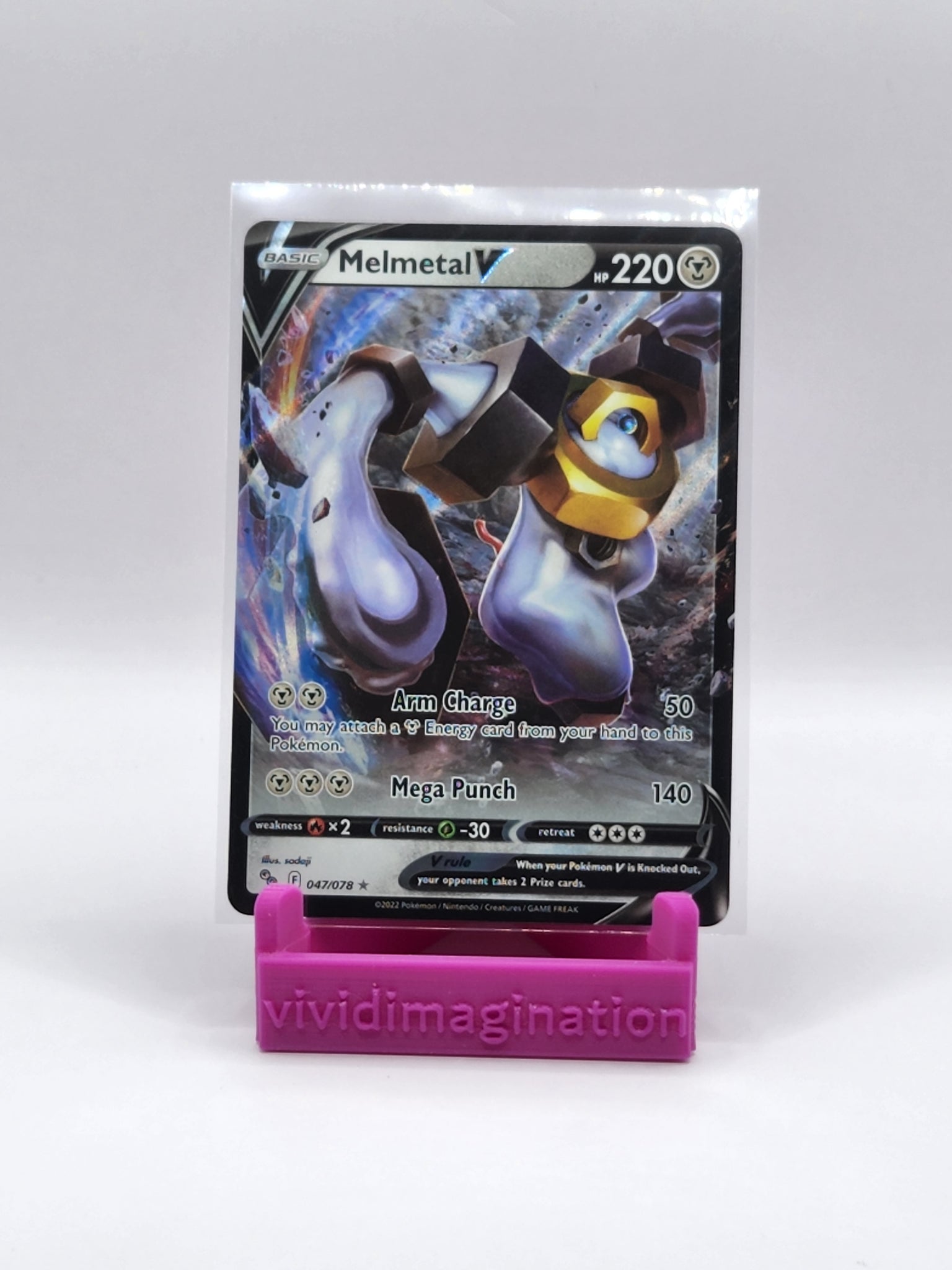 Melmetal V 47/078 - All the best items from Vivid Imagination Cards and Collectibles - Just $0.49! Shop now at Vivid Imagination Cards and Collectibles