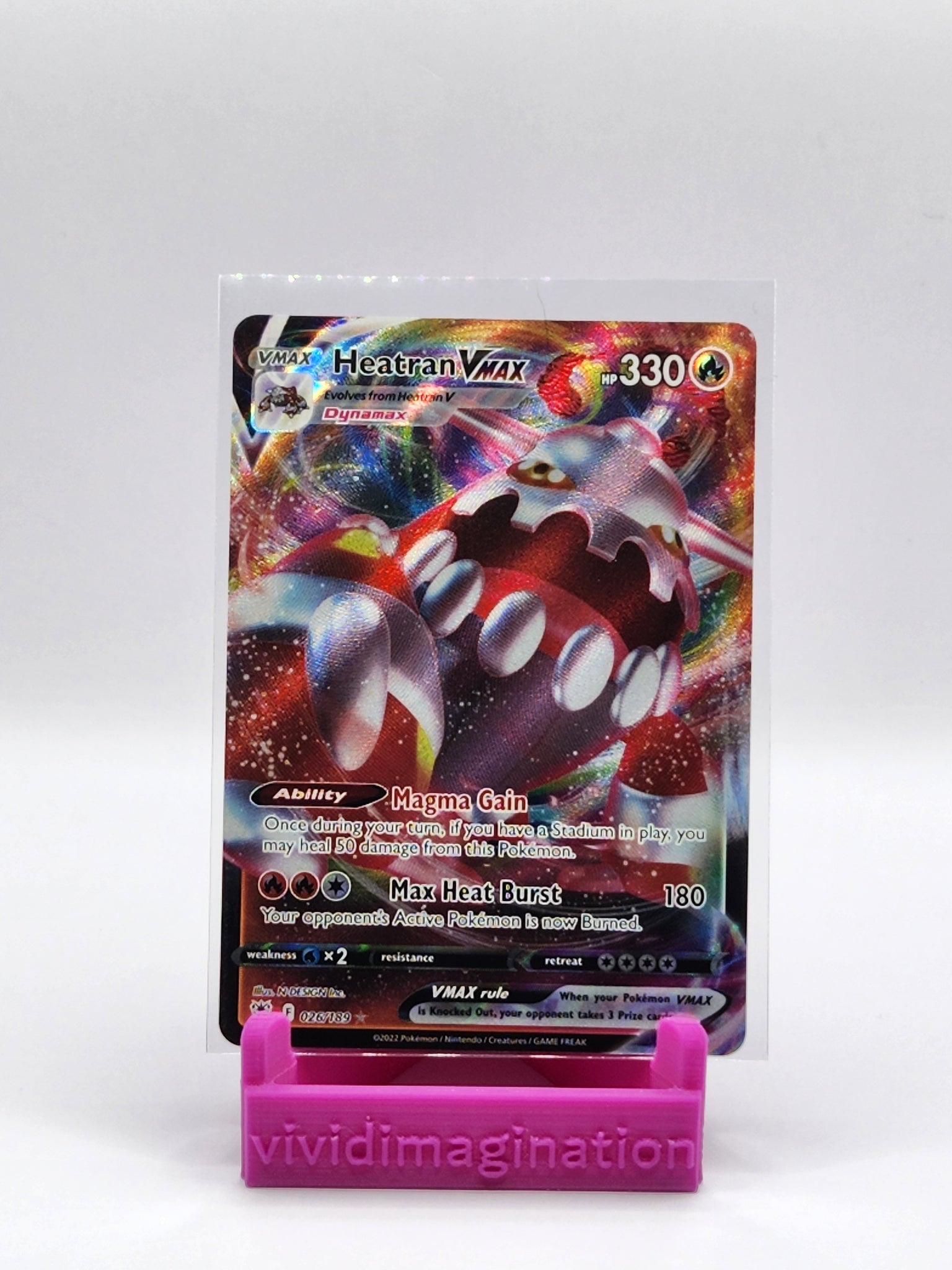Heatran VMAX 26/189 - All the best items from Vivid Imagination Cards and Collectibles - Just $1.49! Shop now at Vivid Imagination Cards and Collectibles
