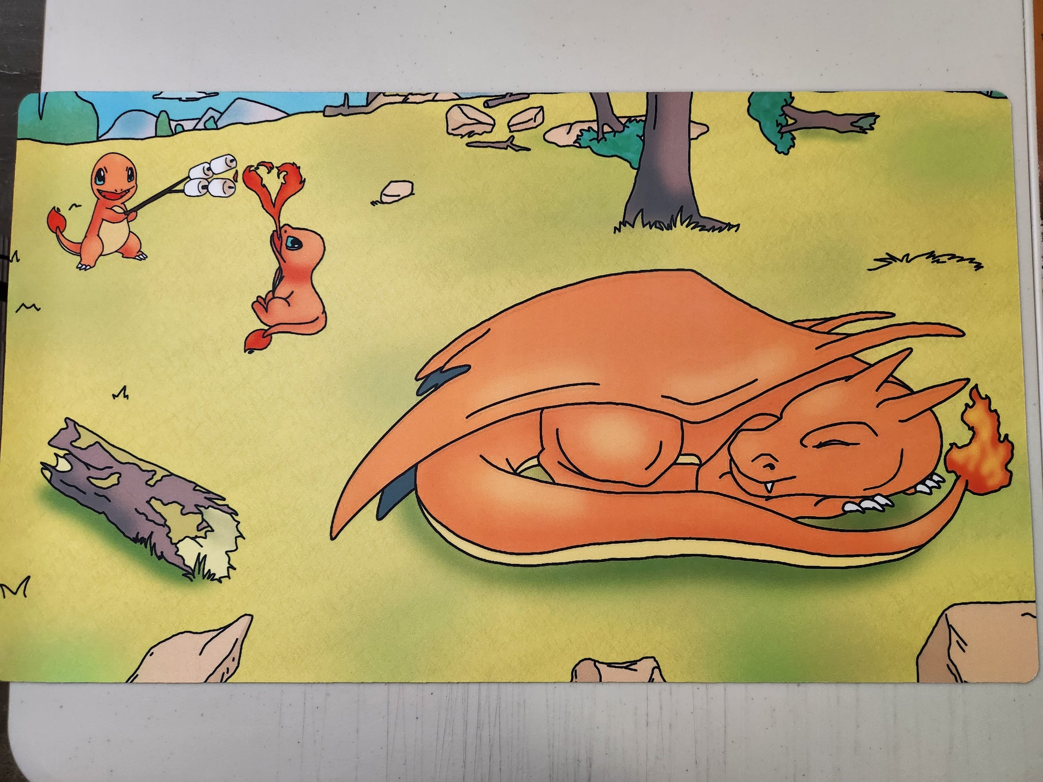 Custom Charizard Playmat - All the best items from vivid cards - Just $24.99! Shop now at Vivid Imagination Cards and Collectibles