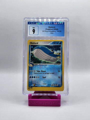 Wailord 14/109 (CGC 9) - All the best items from Vivid Imagination Cards and Collectibles - Just $29.99! Shop now at Vivid Imagination Cards and Collectibles