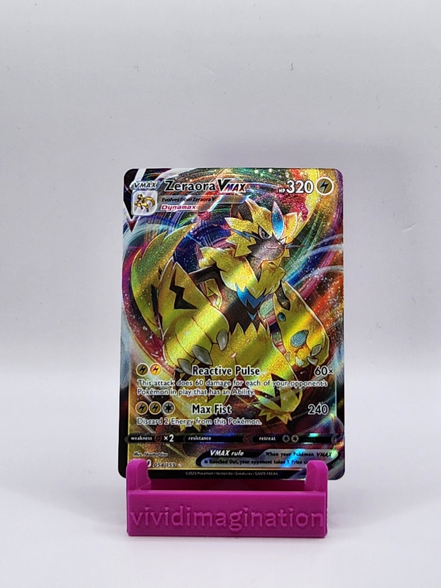 Zeraora VMAX 54/159 - All the best items from Vivid Imagination Cards and Collectibles - Just $1.49! Shop now at Vivid Imagination Cards and Collectibles