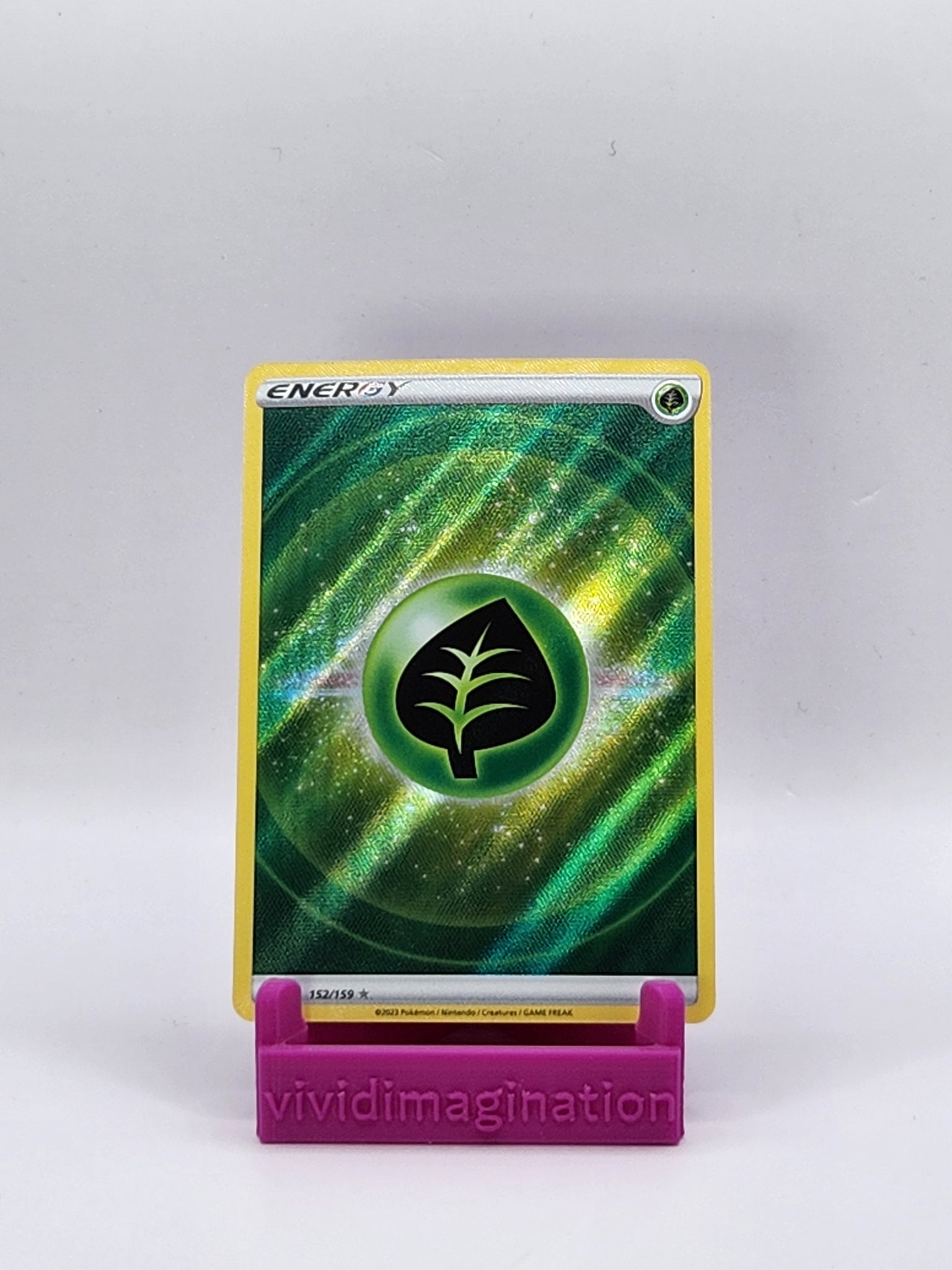 Grass Energy 152/159 (Texture Full Art) - All the best items from Vivid Imagination Cards and Collectibles - Just $2.49! Shop now at Vivid Imagination Cards and Collectibles