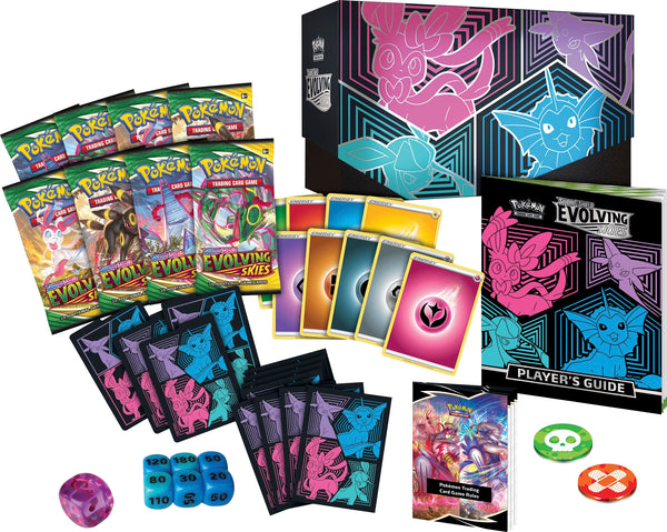 Evolving Skies ETB - All the best items from pokemon - Just $69.99! Shop now at Vivid Imagination Cards and Collectibles