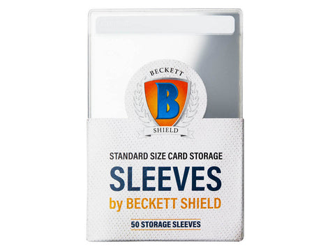 Beckett Shield: Storage Sleeves - Standard Cards (50) - All the best items from Beckett - Just $5.99! Shop now at Vivid Imagination Cards and Collectibles