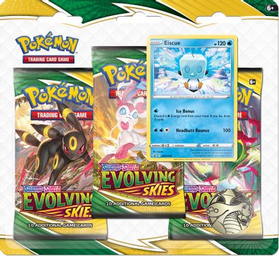 Evolving Skies 3 pack blister - All the best items from pokemon - Just $14.49! Shop now at Vivid Imagination Cards and Collectibles