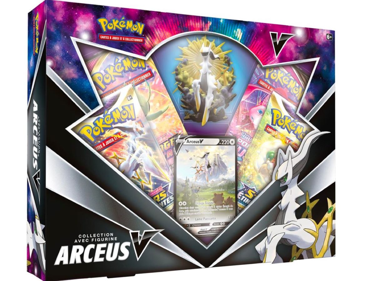 Arceus V Figure collection box |pokemon– Vivid Imagination Cards and ...